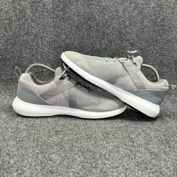FootJoy FJ Flex Spikeless Golf Shoes Men's Size 11.5 Grey Blue Athletic Sneakers - Picture 7 of 11